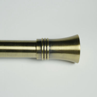 Classical Decorative Zinc Alloy 28mm Curtain Rod Finials