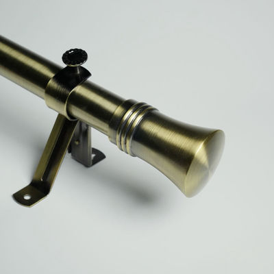 Classical Decorative Zinc Alloy 28mm Curtain Rod Finials