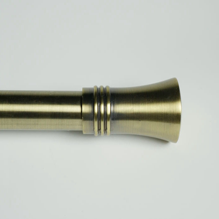 Classical Decorative Zinc Alloy 28mm Curtain Rod Finials